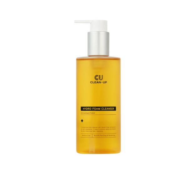 CUSKIN CLEAN-UP moisturising cleansing facial foam, for all skin types, 250ml