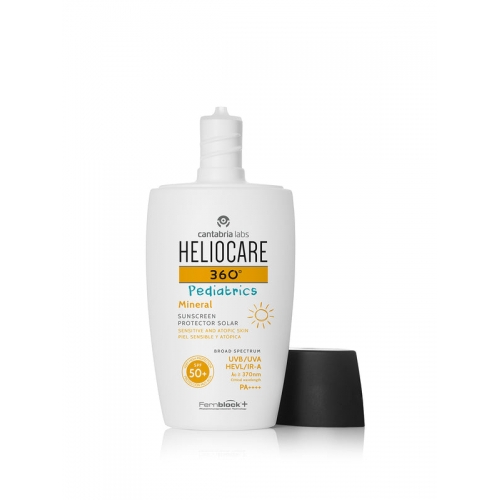 HELIOCARE 360 PEDIATRICS APSAUGA NUO SAULĖS SU MINERALINIAIS FILTRAIS VAIKAMS IR KŪDIKIAMS SPF50+, 50 ML - Image 2