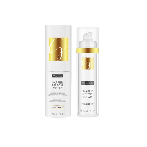 "Barrier Restore Cream" facial cream with microbiotics