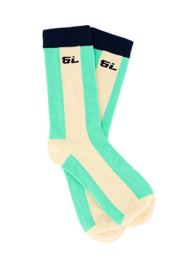 ROW socks green blue