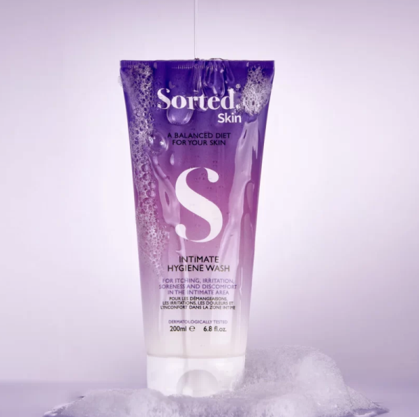 SORTED SKIN INTIMATE HYGIENE CLEANSER WITH PREBIOTICS, 200 ML