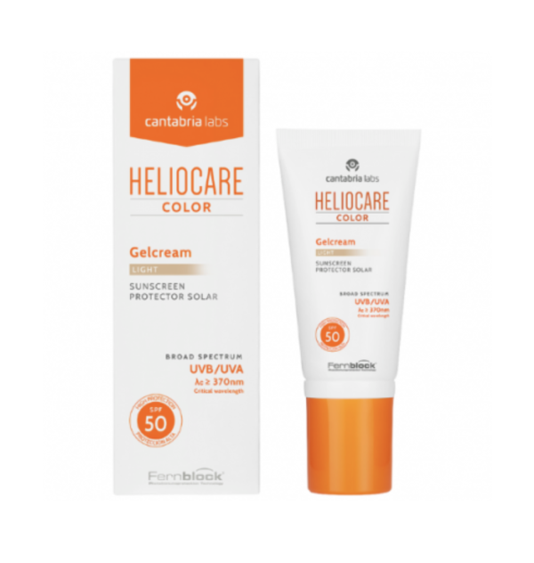 HELIOCARE COLOR GEL FACIAL CREAM SPF50 (LIGHT), 50 ML