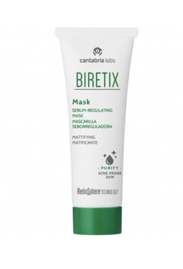 BIRETIX SEBUM-REGULATING FACIAL MASK, 25 ML