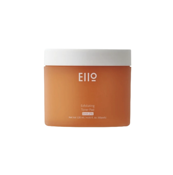 EIIO EXFOLIATING TONER PAD – Exfoliating and Detoxifying Toner Pads with BHA, PHA, 60 pcs.