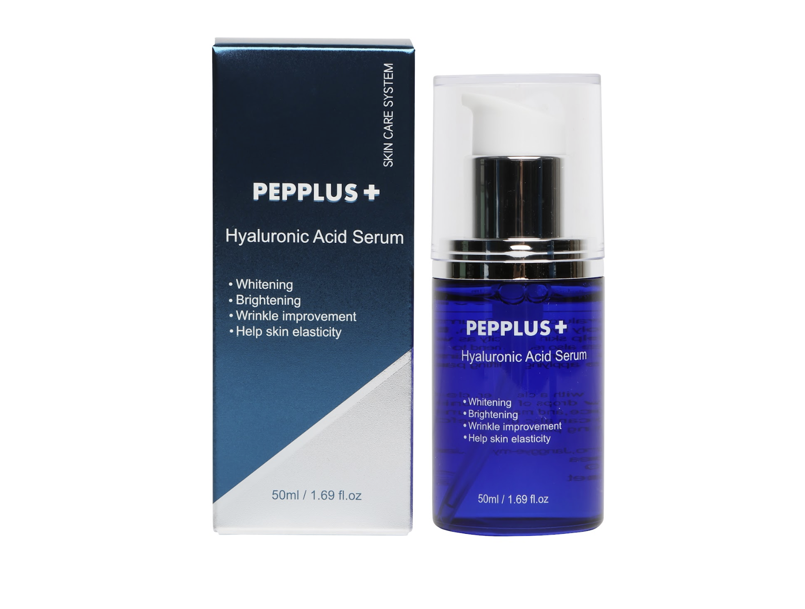 PEPPLUS HIALURONO RŪGŠTIES SERUMAS, 50 ML