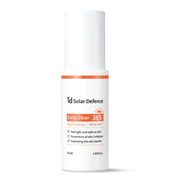 ID Solar Defense Daily Clear 365 Sun Emulsion SPF50+ PA++++ facial sun protection