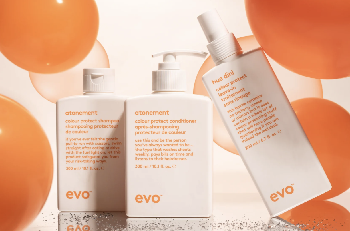 EVO ATONEMENT SPALVĄ SAUGANTIS ŠAMPŪNAS 300 ml - Image 2